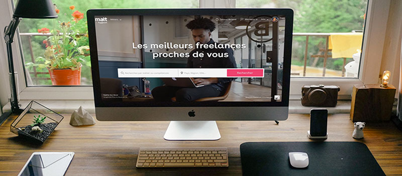 Exemple Malt marketplace de services B2B